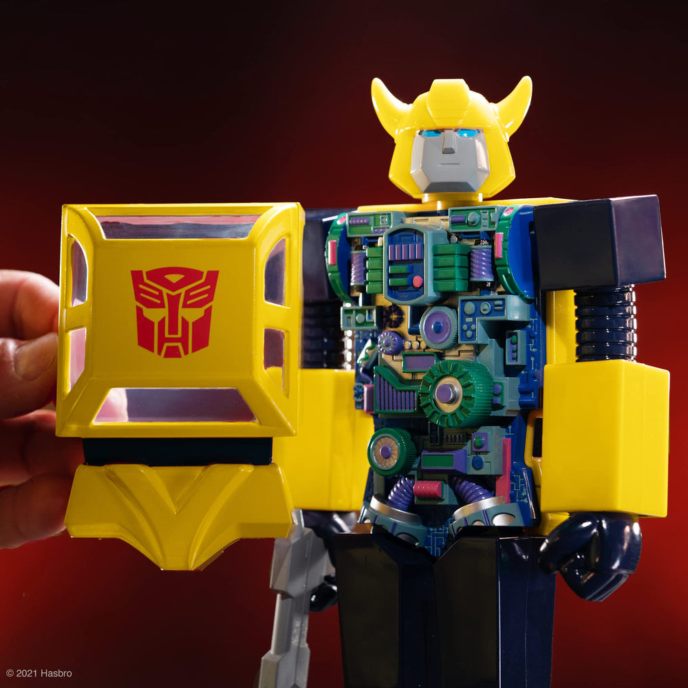 Super7 Bumblebee blaster accessory adds action-ready fun and dynamic posing.