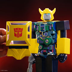 Super7 Bumblebee blaster accessory adds action-ready fun and dynamic posing.