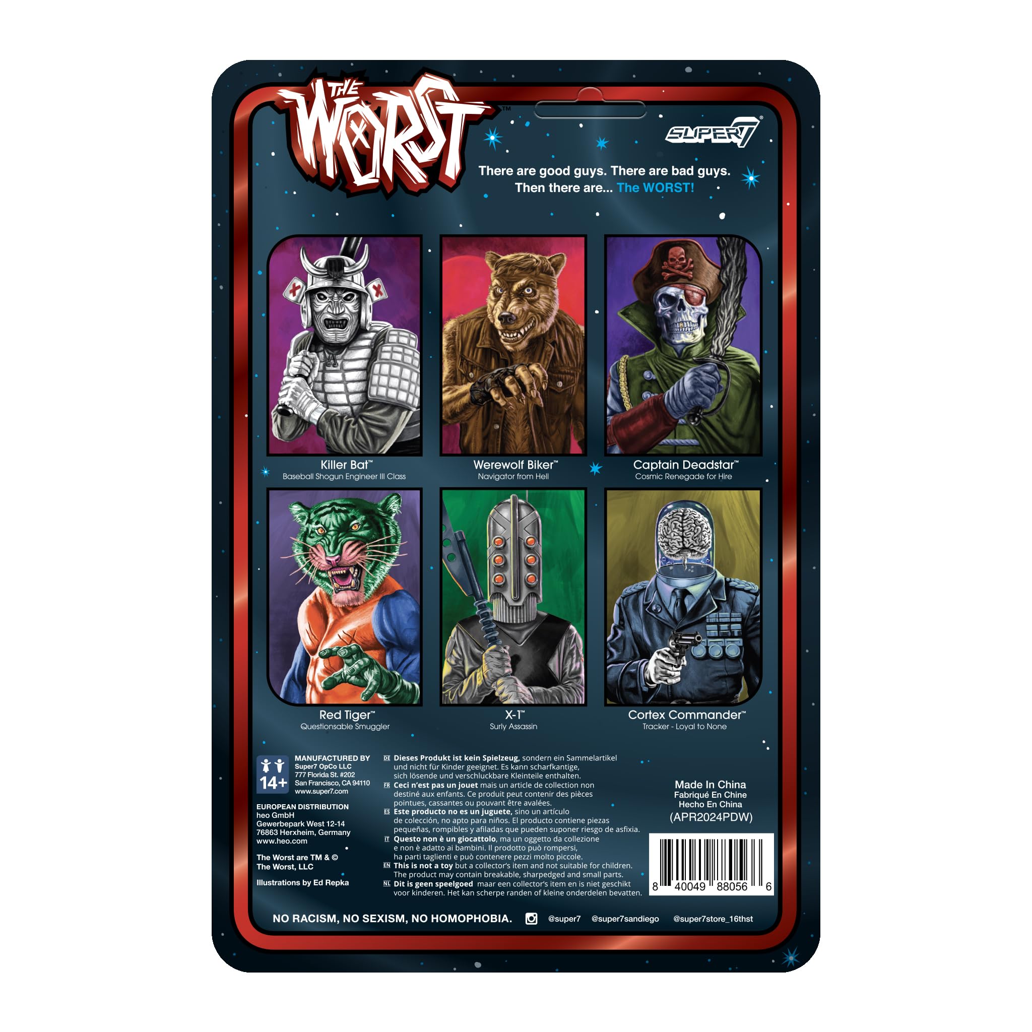Energy Axe accessory included with The Worst X-1 figure