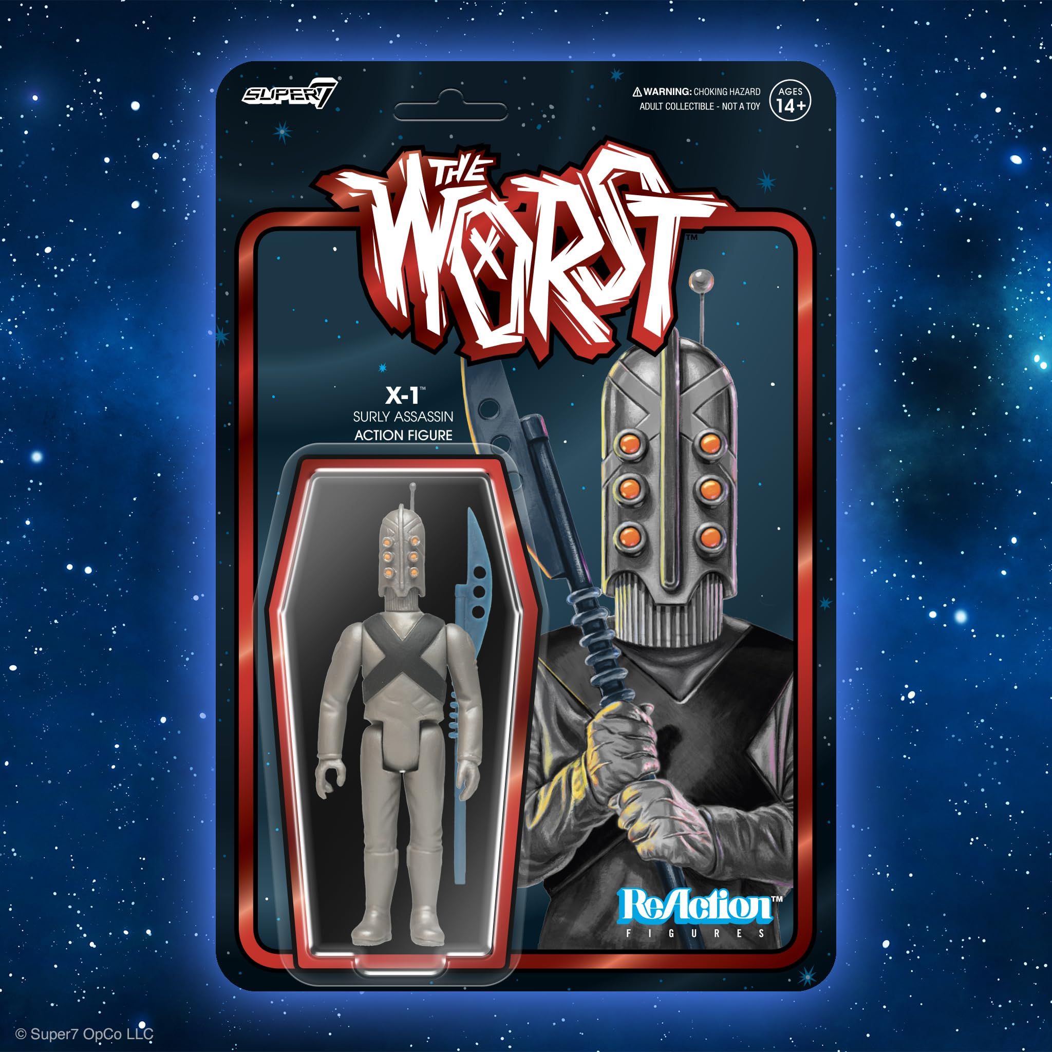 Retro collection vibe with The Worst squad from Super7