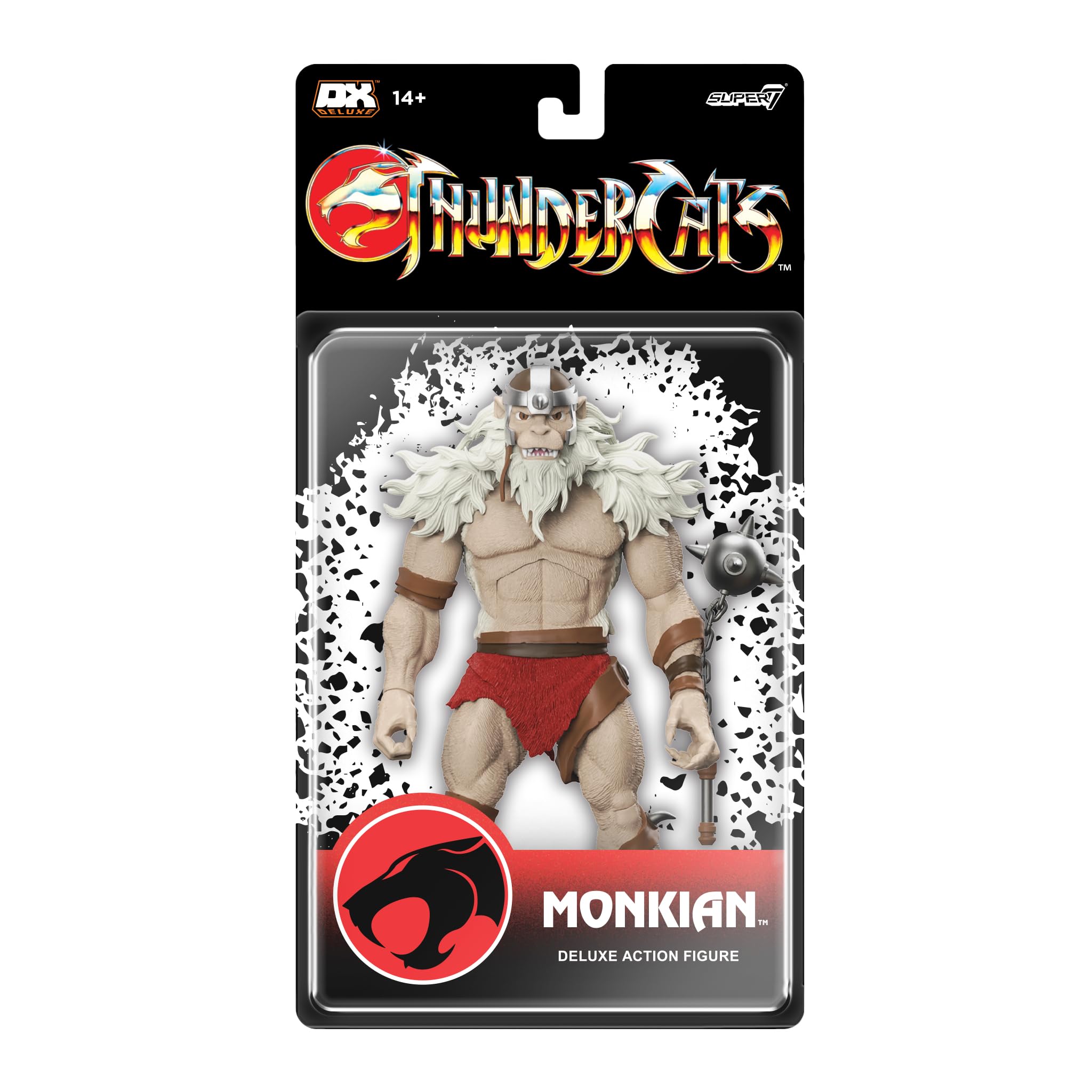 Super7 Monkian figure front view for dynamic ThunderCats displays.