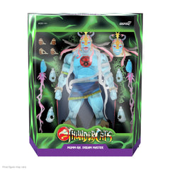 Super7 Mumm-Ra the Dream Master in a dynamic display pose for dramatic shelf presentation.