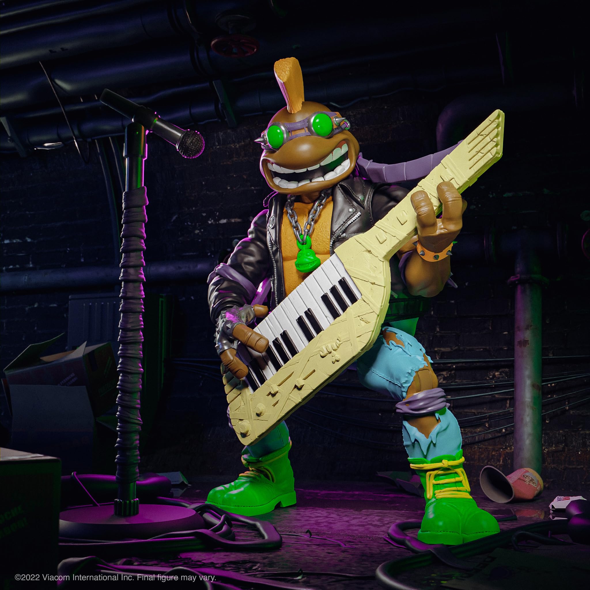 Super7 TMNT Ultimates Donatello interchangeable heads for varied expressions