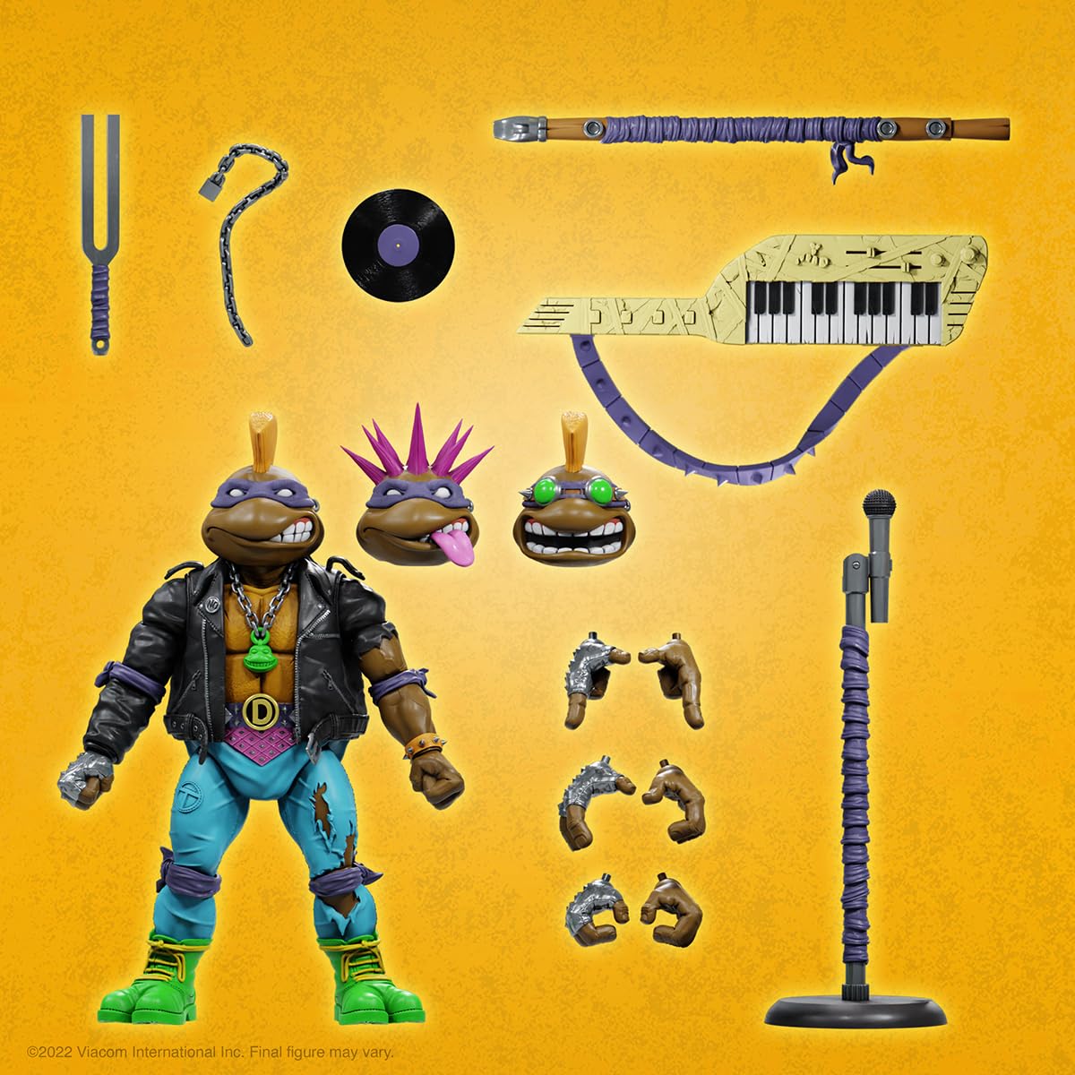 Super7 TMNT Ultimates Donatello premium detail for collectible shelves