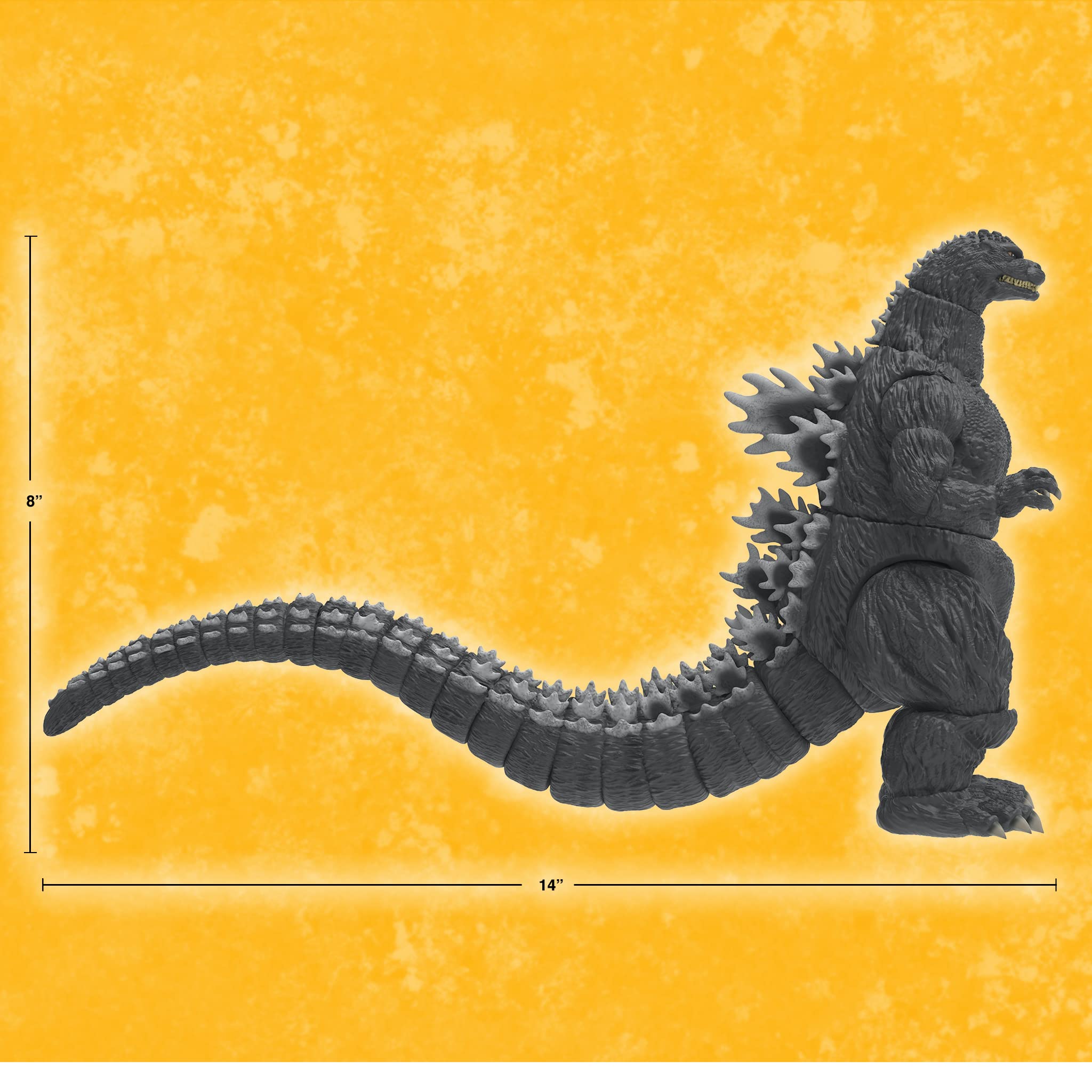 Super7 Toho HeiSei Godzilla premium sculpting and articulation for collectors