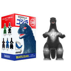 Super7 Toho Marusan Godzilla Clear Green variant, enhances your kaiju collection with translucent flair.