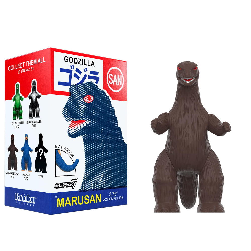 Super7 Toho Marusan Godzilla Hawaii variant, a vivid collectible for display and trading.