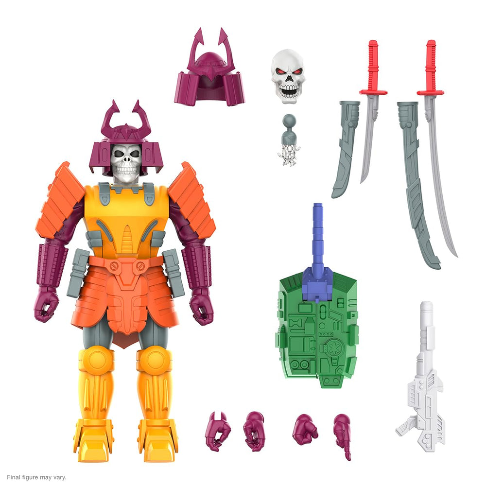 Super7 Bludgeon figure front view highlights iconic sculpt for standout display.