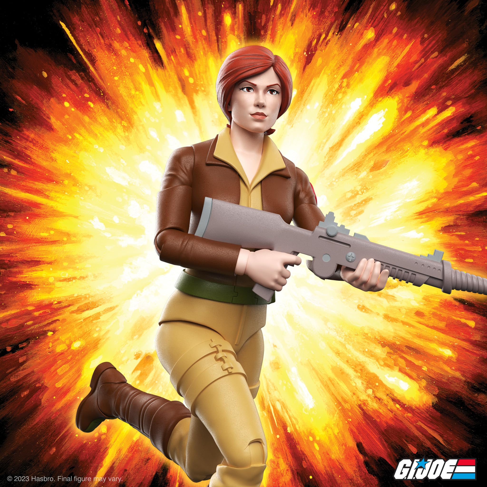 Cover Girl accessories from Super7 Ultimates include missile, rifle, and more for play.