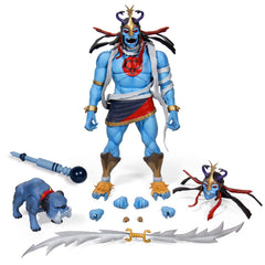 Super7 Ultimates Ma-Mutt companion figure enhances dynamic Thundercats scenes.