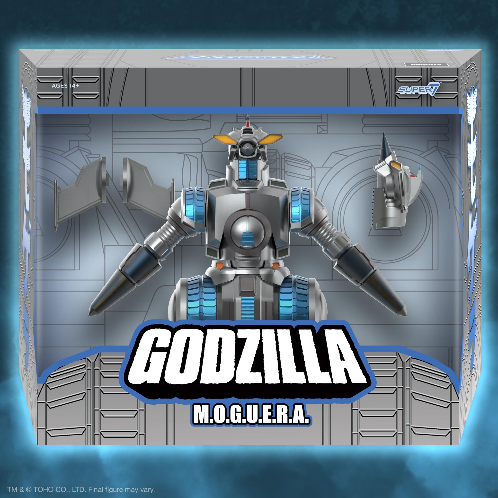 Super7 ULTIMATES M.O.G.U.E.R.A. interchangeable heads for dynamic posing