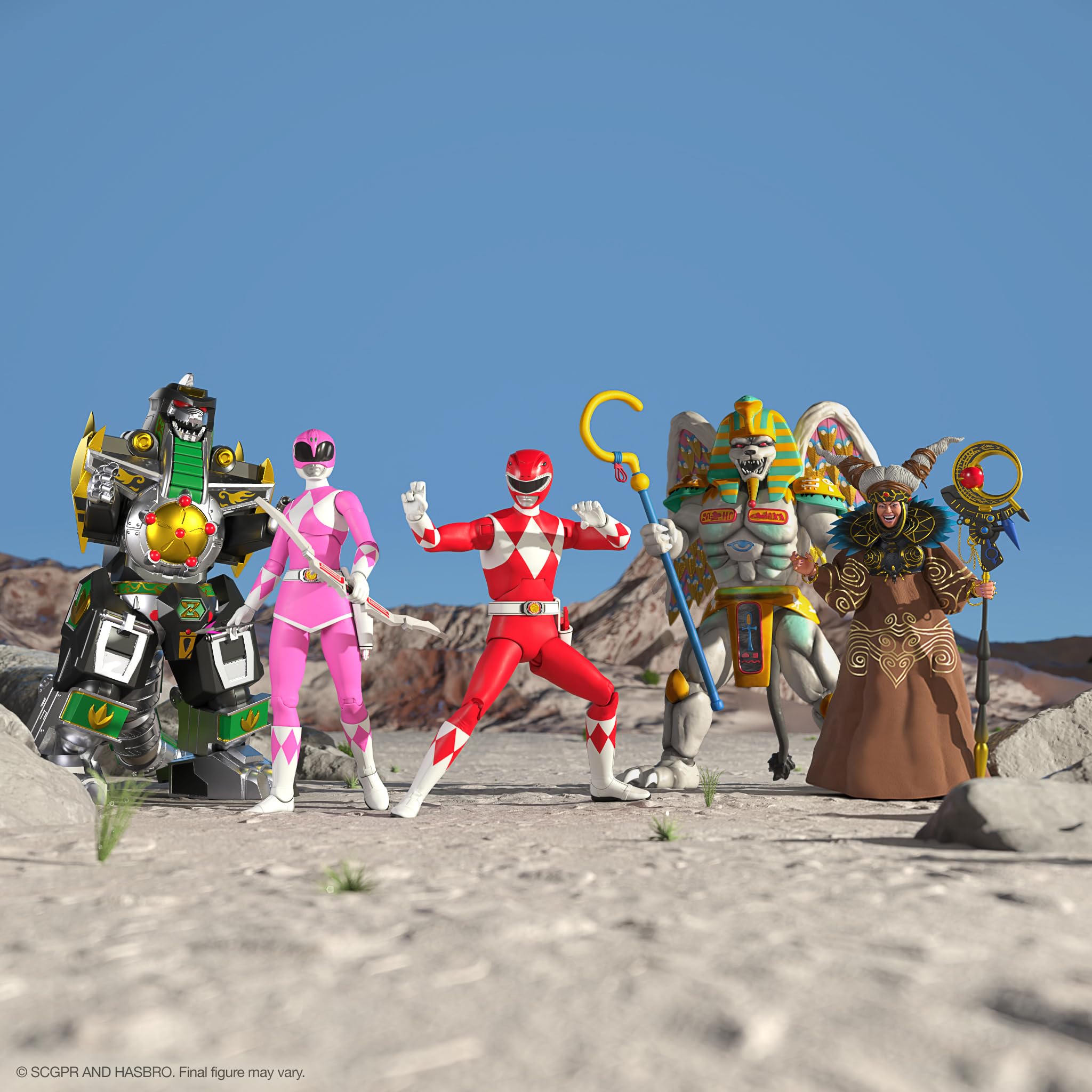 Green Power Crystal fuels iconic Power Rangers scenes.