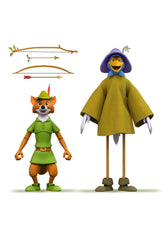 Super7 Ultimates Robin Hood figure front view with premium articulation for display.