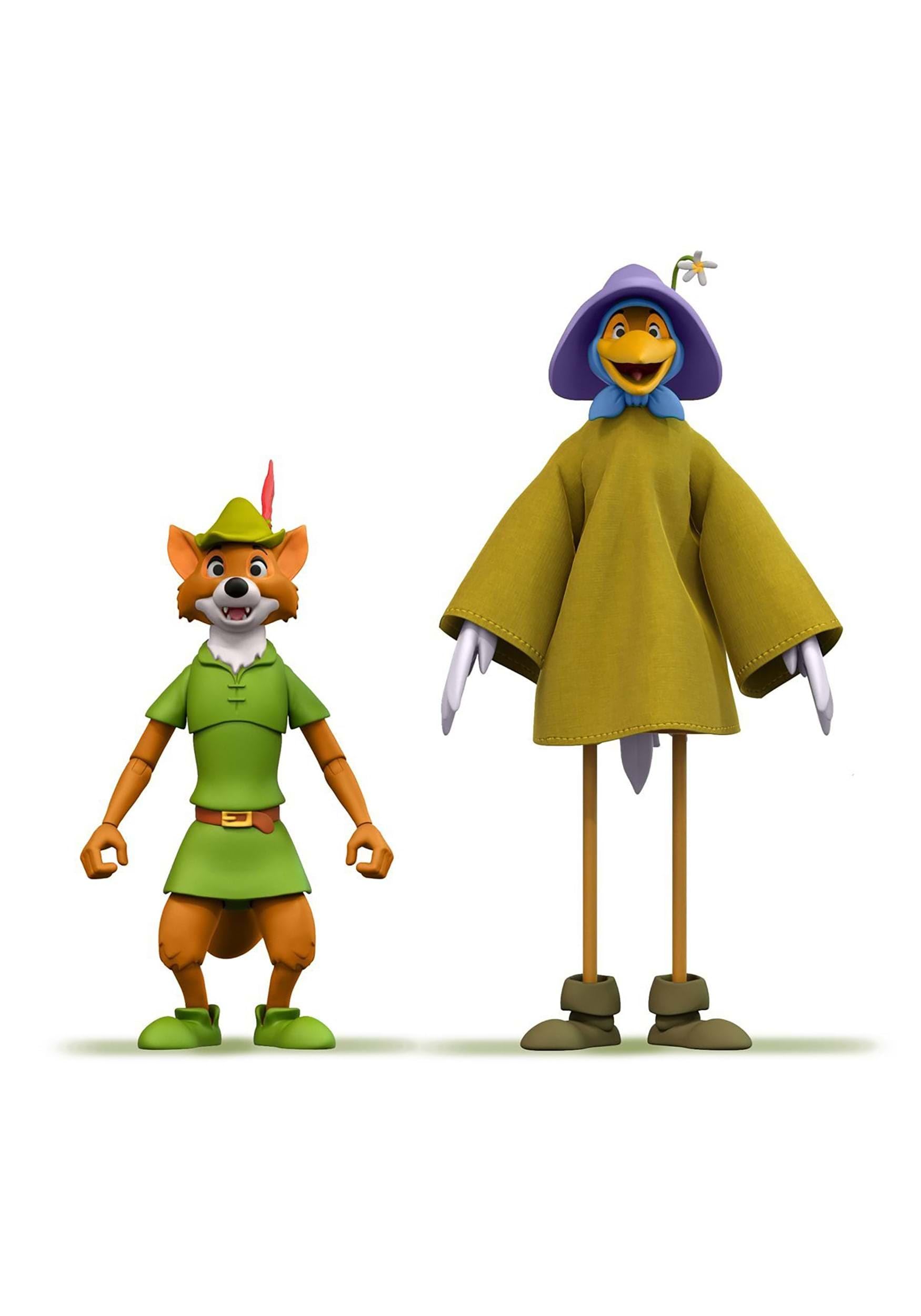 Robin Hood bow and arrows set enables dynamic posing and action.