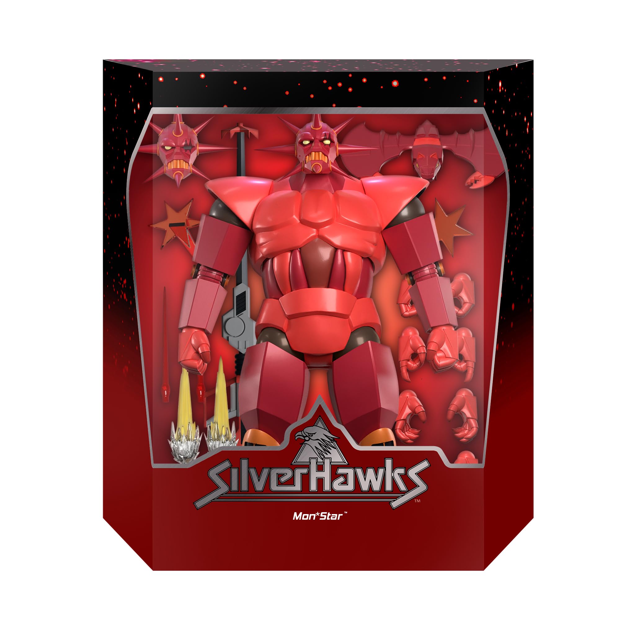Mon*Star interchangeable heads for customizable display options