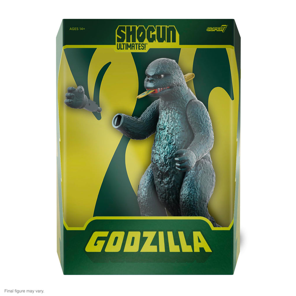 Super7 ULTIMATES! Godzilla lever-action flaming tongue detail for dramatic tabletop scenes.