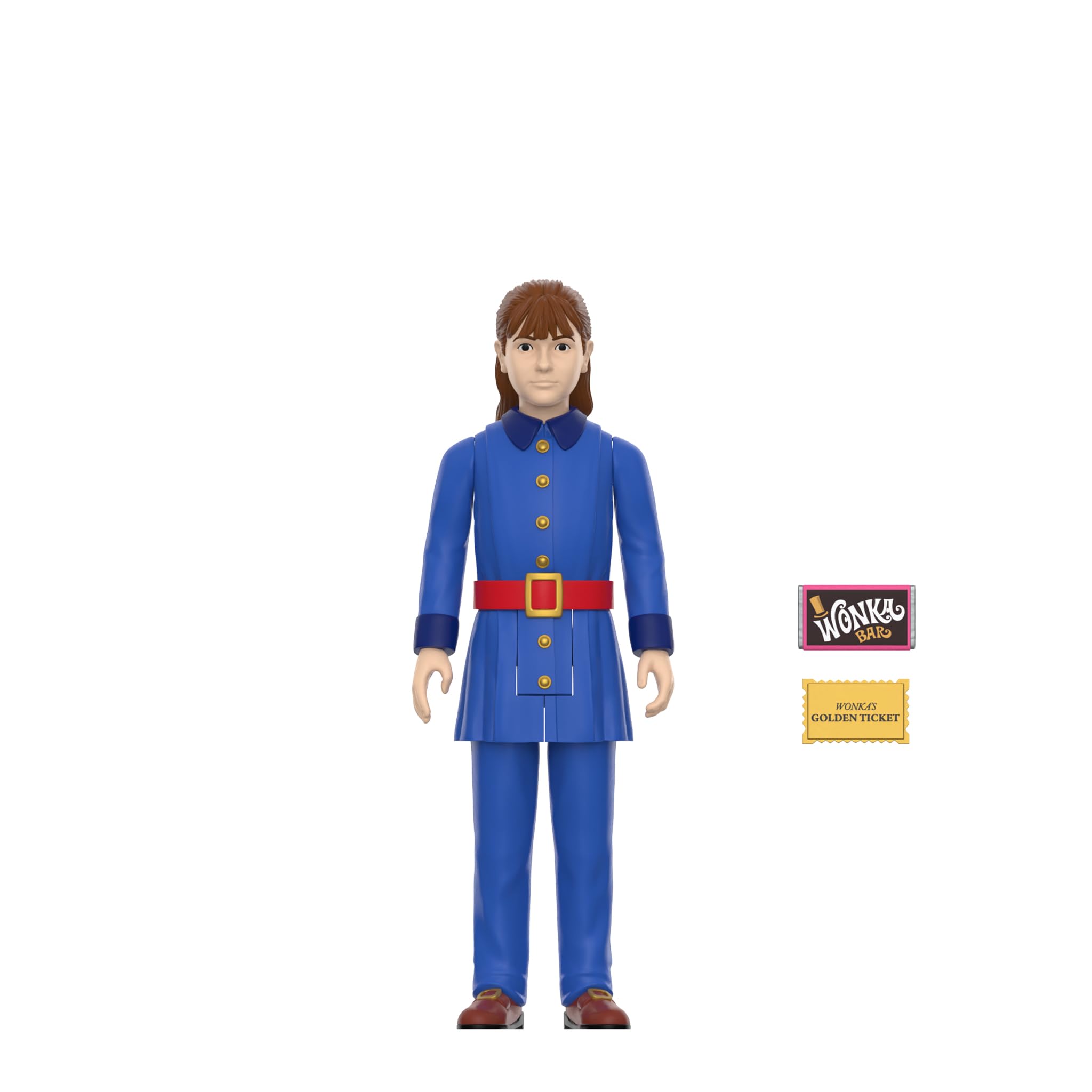 Super7 Violet Beauregarde 3.75-inch figure, perfect for shelf display.