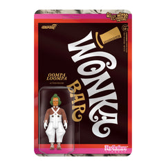 Super7 Willy Wonka Oompa Loompa front view ideal for display and collection.