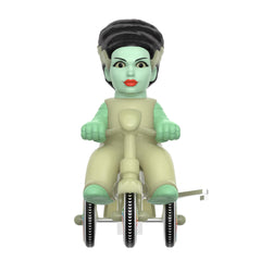 Super7 wind-up trike bell detail adds nostalgic charm to any display.
