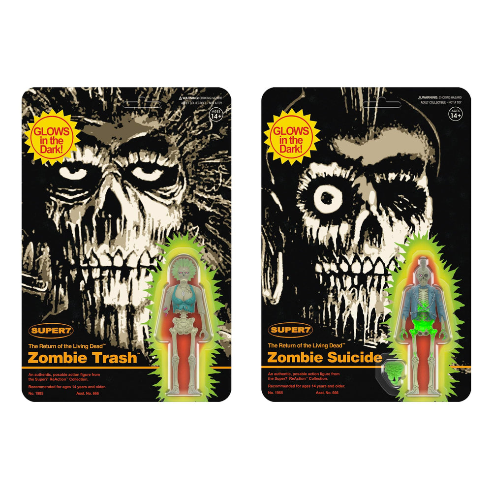 Super7 Zombie Trash gift idea for birthdays or holidays.