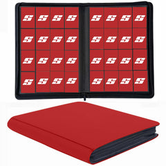 Superaimi 1000+ pockets binder front view for organized card storage.