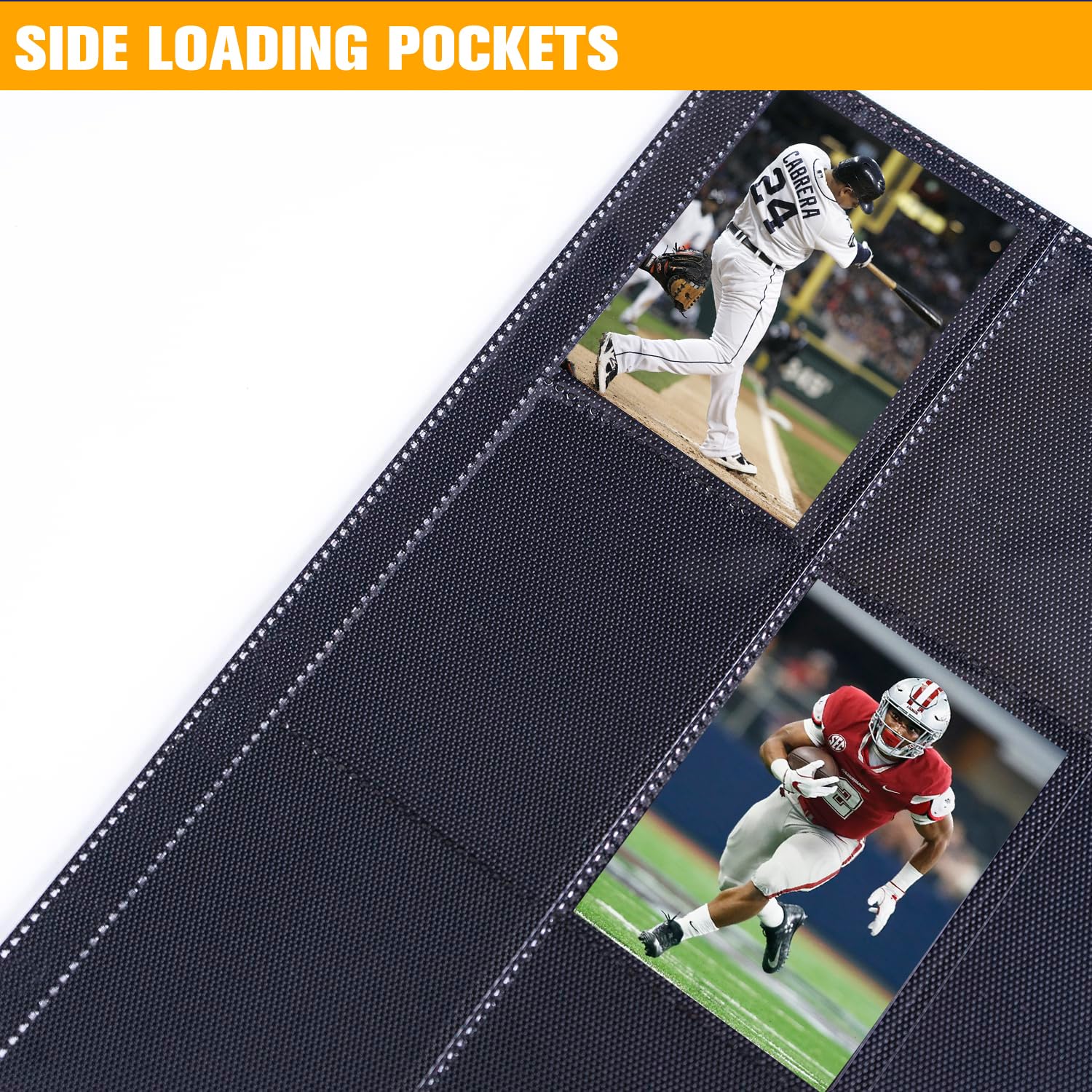 Superaimi large-capacity binder designed for easy organization.