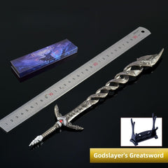 Superbuybox Nightreign Greatsword full-length showcases room-worthy decor piece