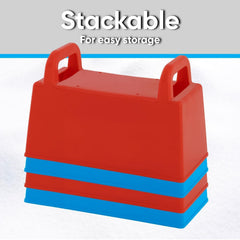 Superio brick-size mold measures 9 by 5 by 4 inches for consistent blocks.