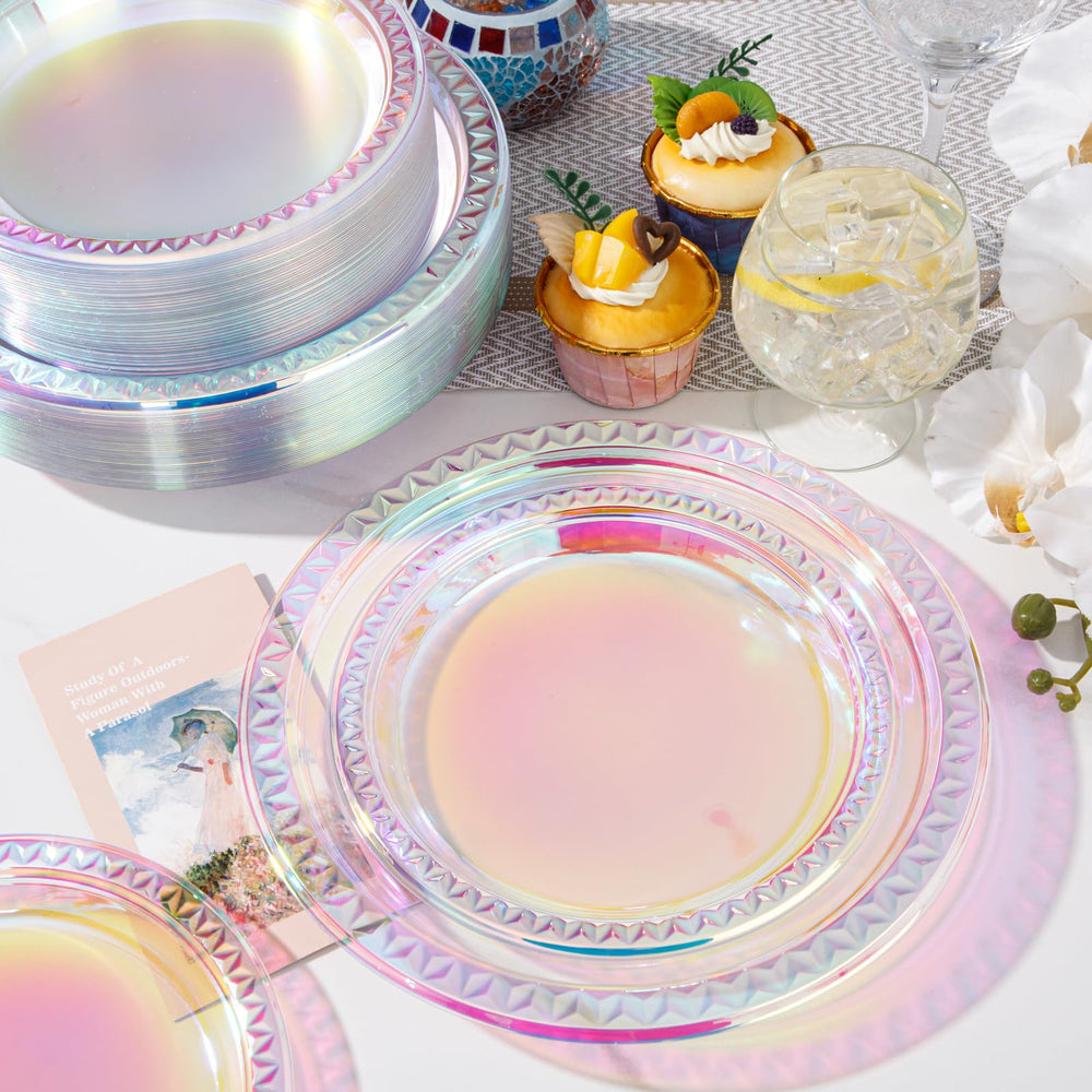 Supernal Valentines Day and Easter themed table with bright colors.