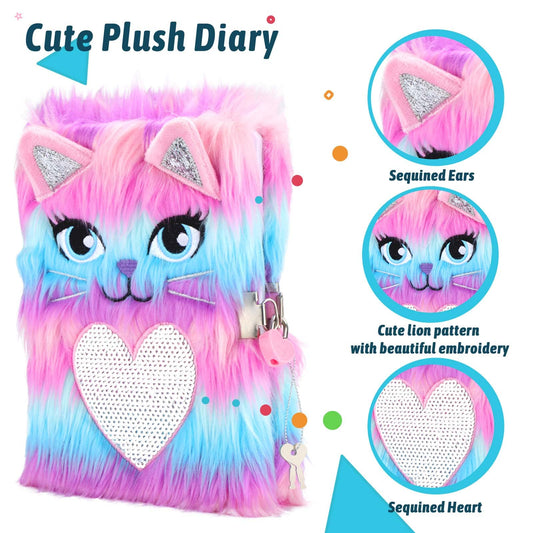 SuperStyle diary with lock and key keeps secrets safe.