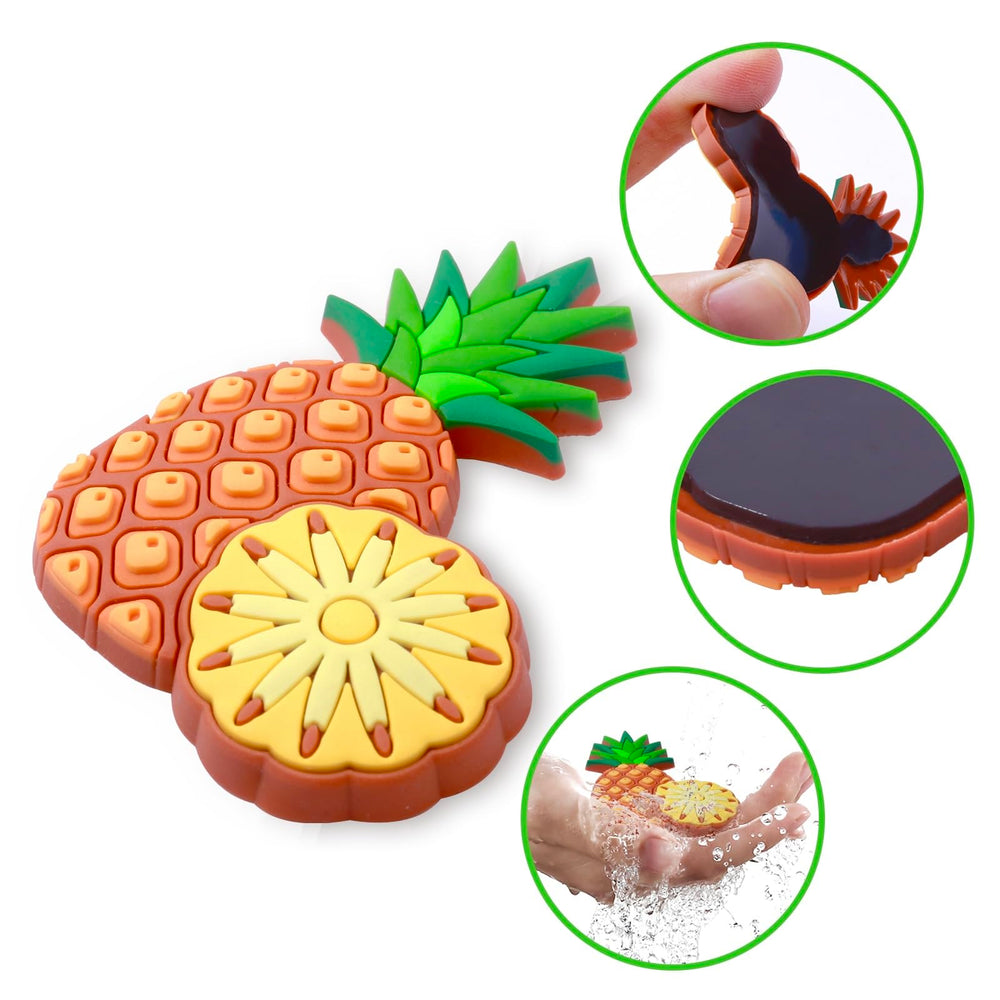 Supineedo Fridge Magnet Apple enhances color recognition during busy kitchen moments.