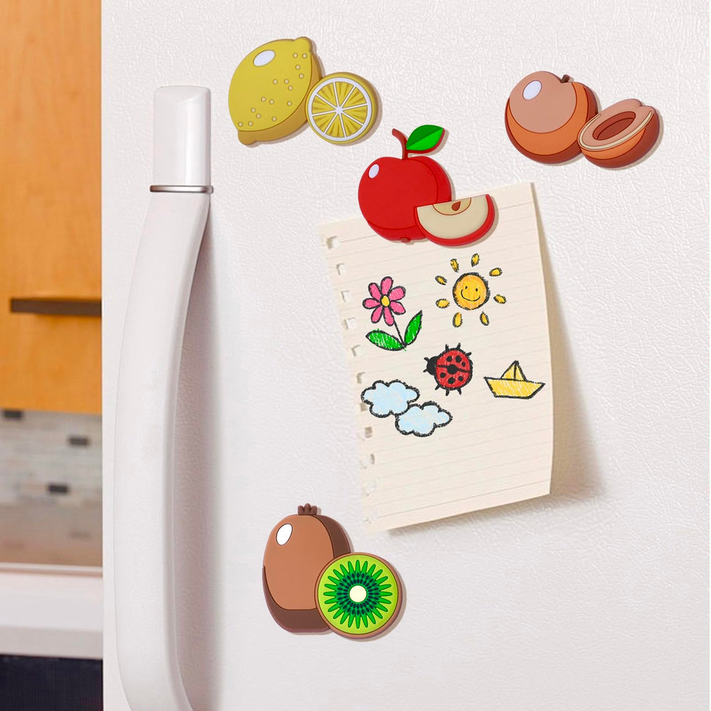 Supineedo Fridge Magnet Grapes fosters early naming and visual sorting during fridge time.