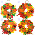 Supla 12-pack 3D pumpkin wreath base for easy seasonal décor