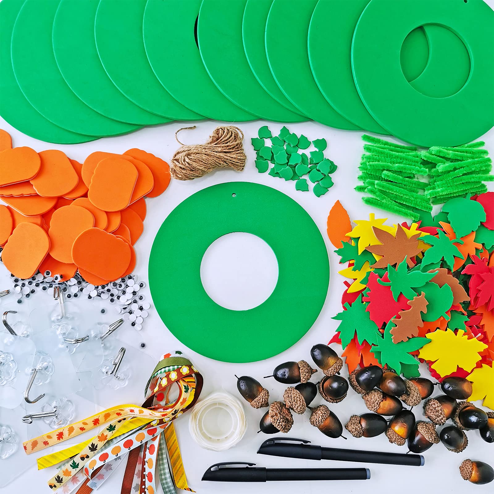 Supla artificial acorns included for natural autumn accents in crafts