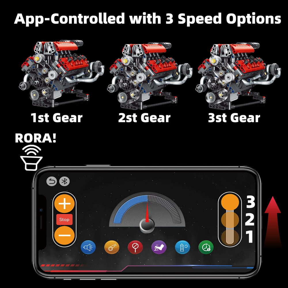 Suplanet 660-building-block set enabling detailed, durable engine construction.