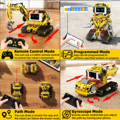 Suplanet dump truck and excavator models for hands-on STEM exploration
