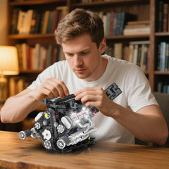 A durable safe V8 engine model makes a thoughtful gift for enthusiasts