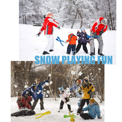 SupMLC snowball makers colorful pack sparks outdoor play.