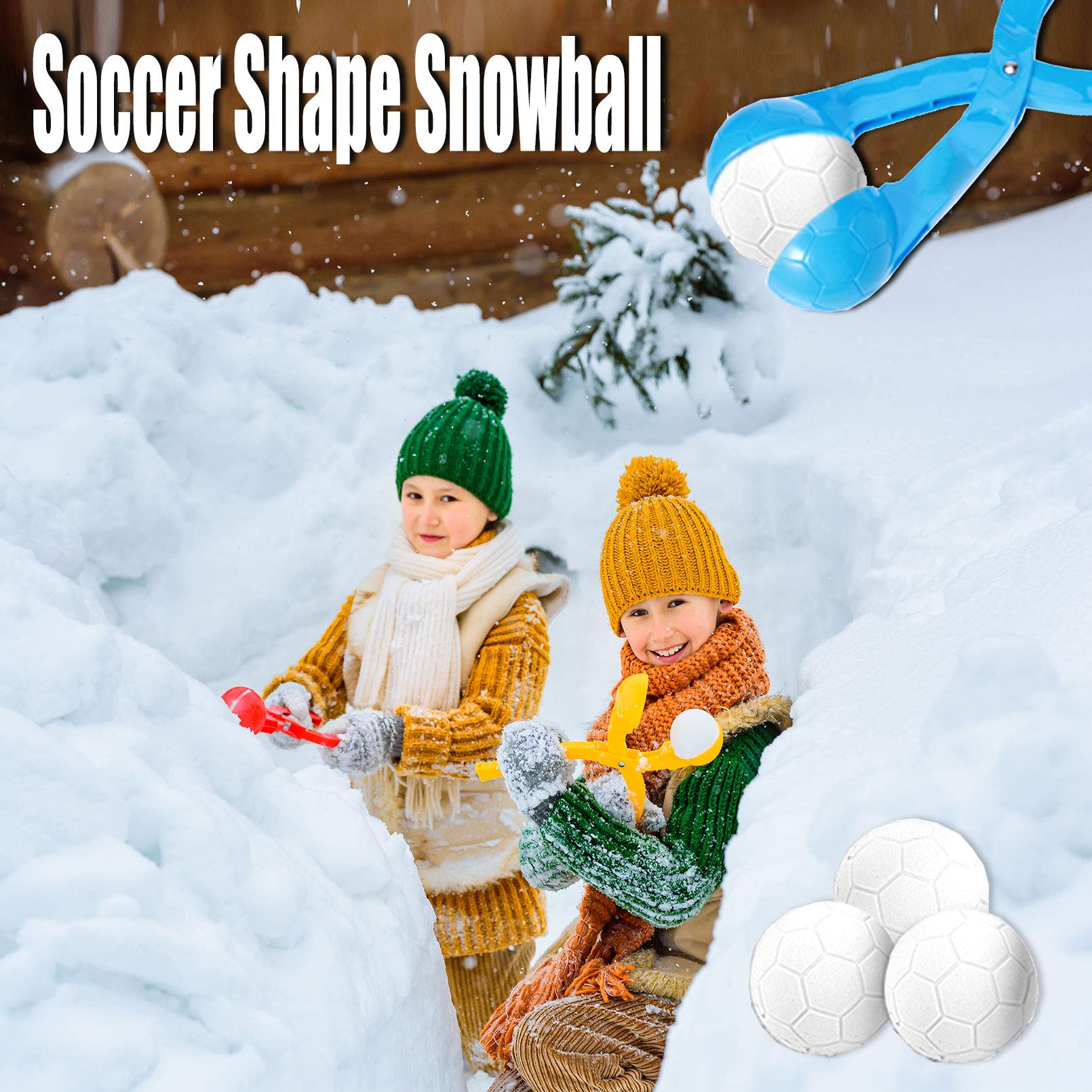 SupMLC snowball makers color-random pack adds playful variety.