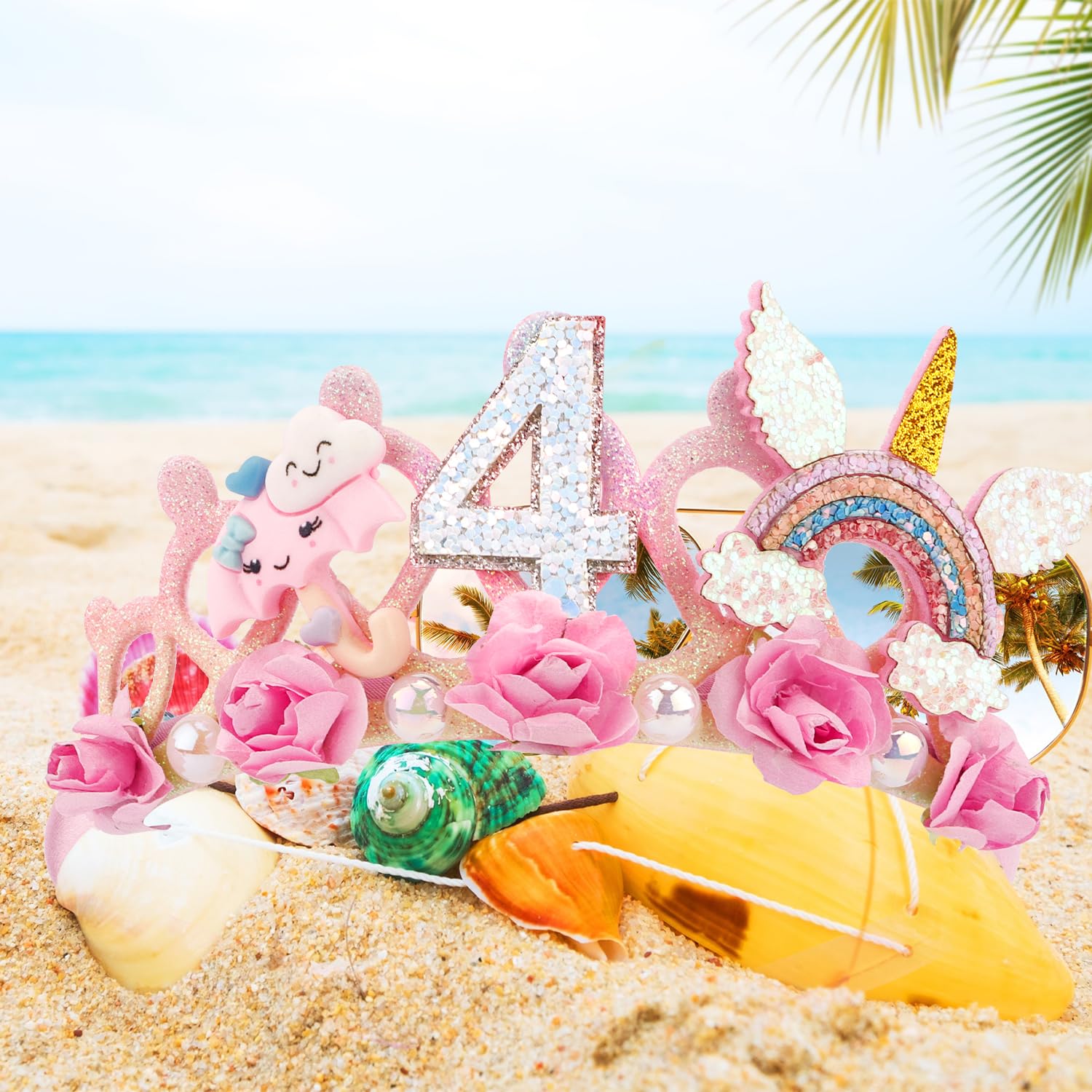 Supoo birthday crown for princess moments during parties and photoshoots