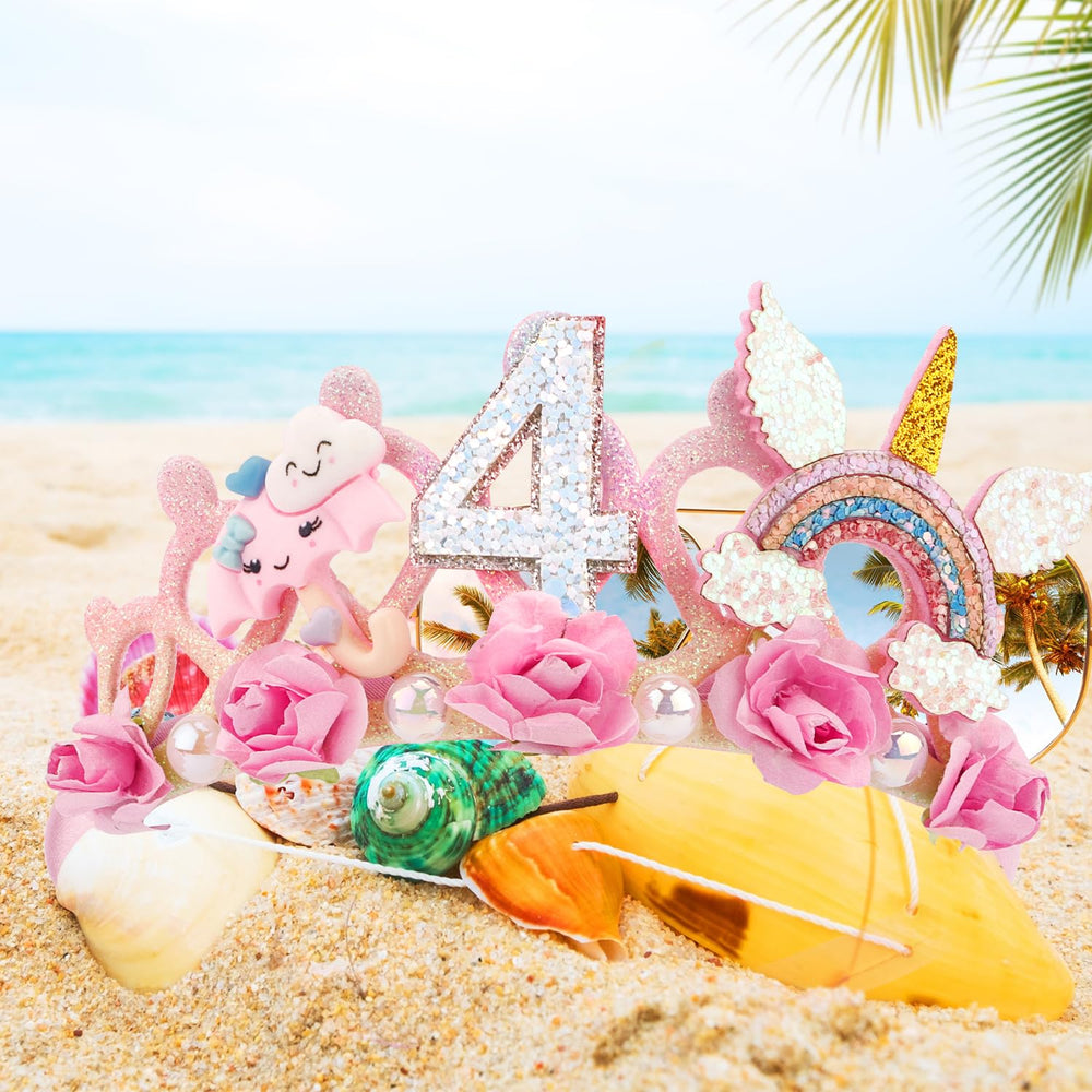 Supoo birthday crown for princess moments during parties and photoshoots