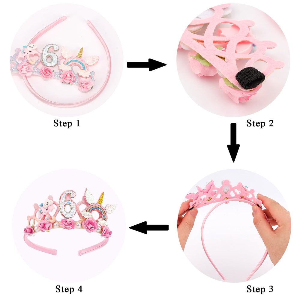 SuPoo adjustable headband crown fits a range of head sizes