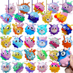 Supovil animal ball pop it blue for calming sensory play.