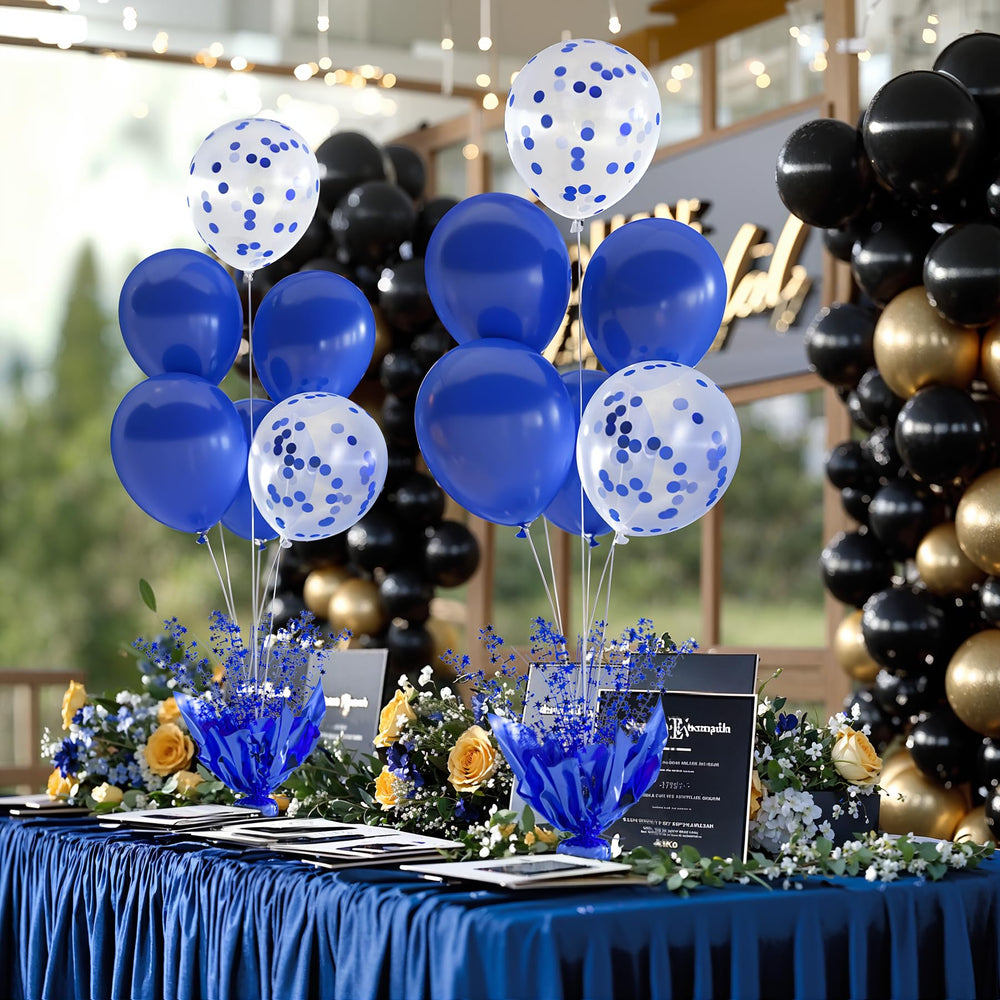 Suppromo balloon assembly steps enable quick table setup