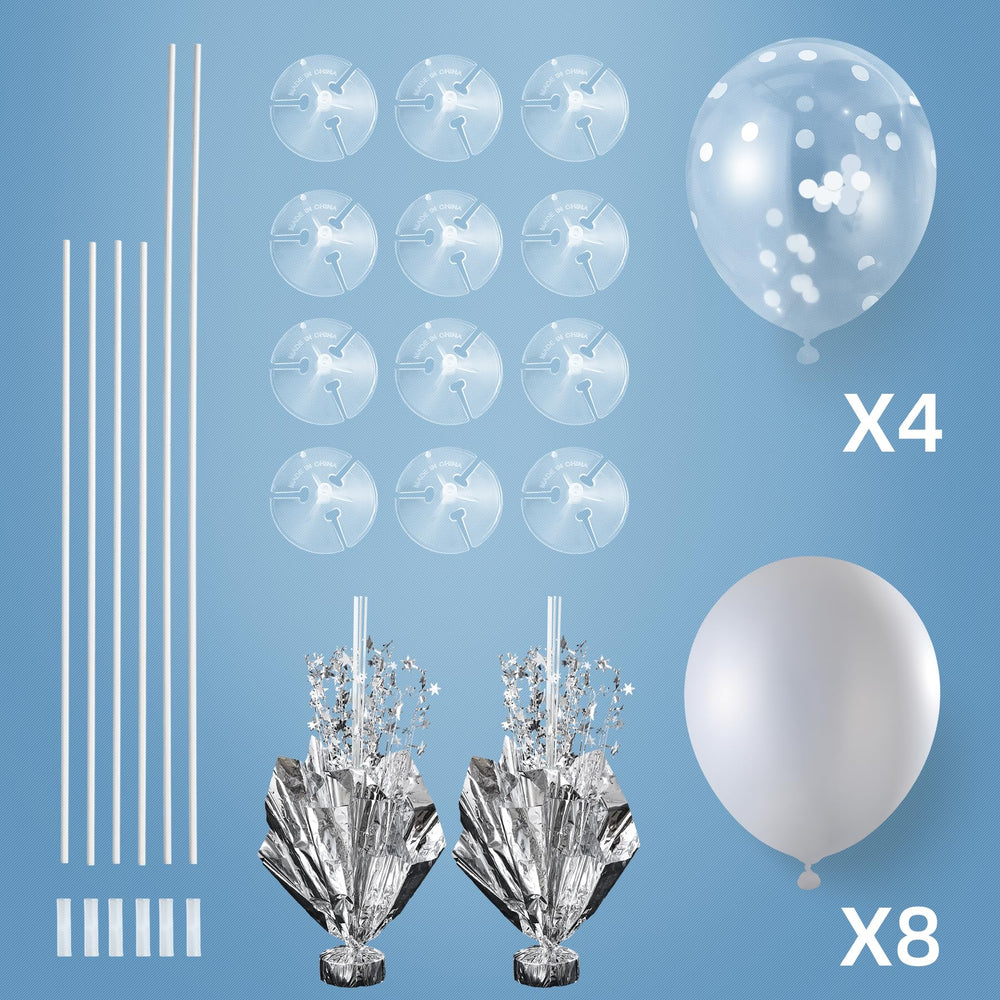 Suppromo easy assembly steps help you set up centerpieces fast