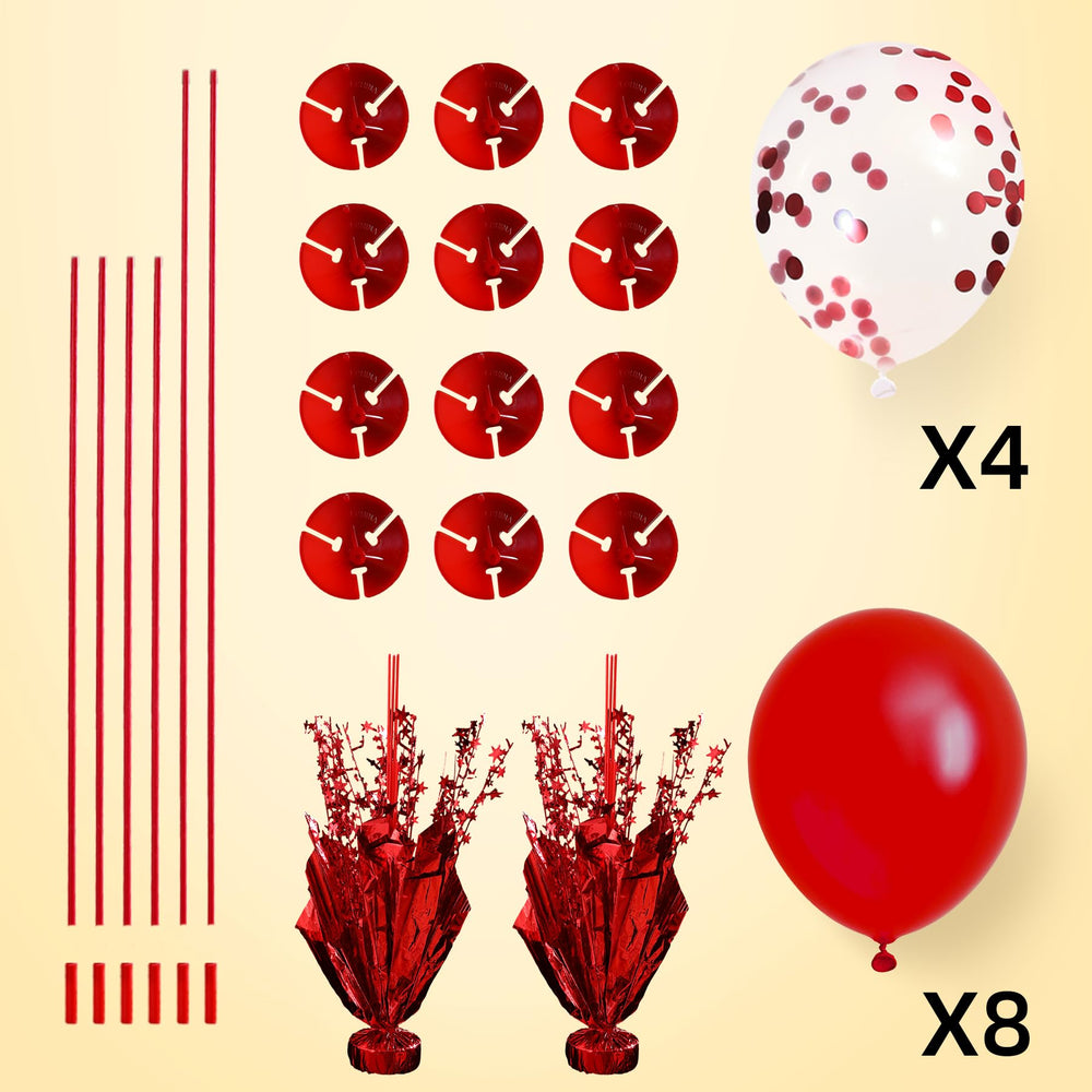 Suppromo reusable stands reduce glue and mess for festive decor.