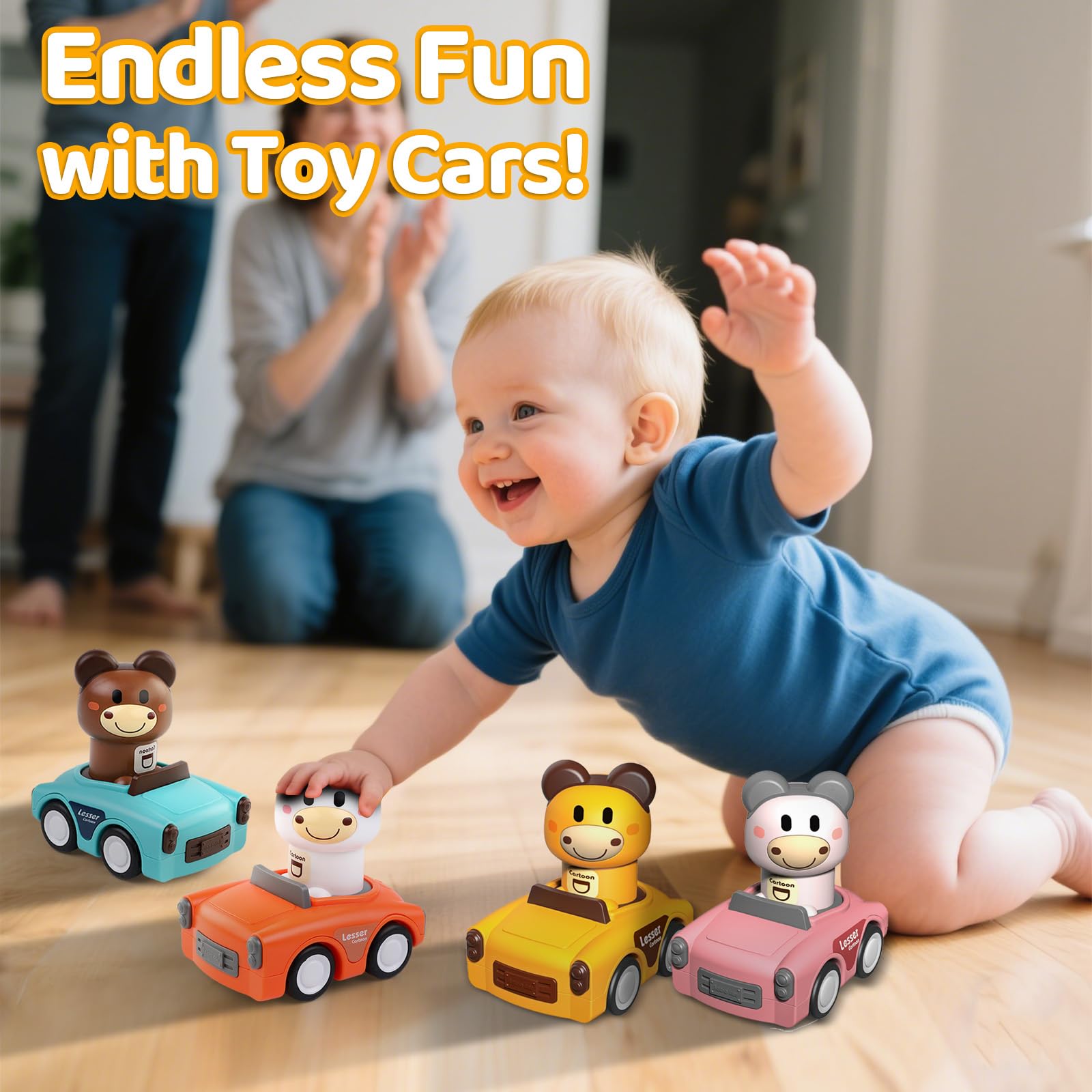 SUPVIB Press to Go deluxe gift box toy set delivers instant surprise and family fun.