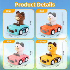 SUPVIB Press to Go giraffe-rotating-head toy sparks curiosity with smooth glide.