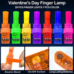 SURCVIO animal-design finger lights show seven patterns to delight kids
