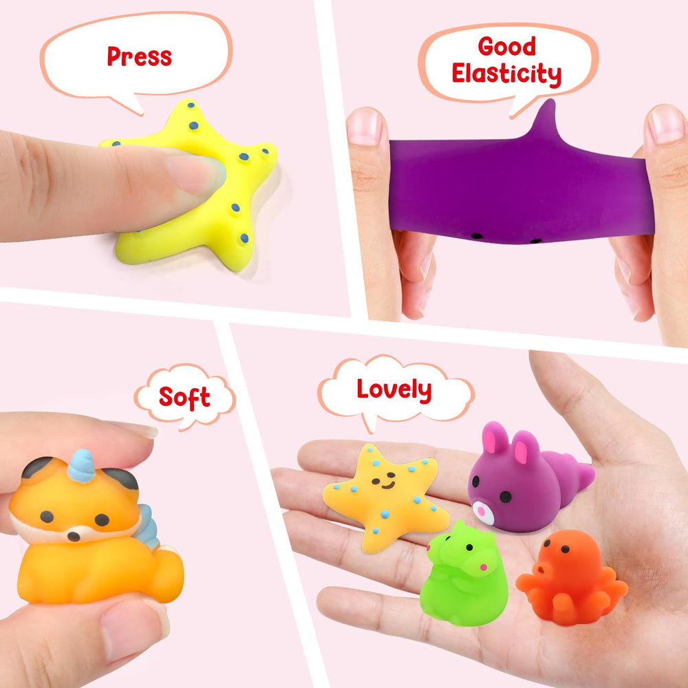 SURCVIO classroom gift exchange in a ready-to-give set with heart cases.